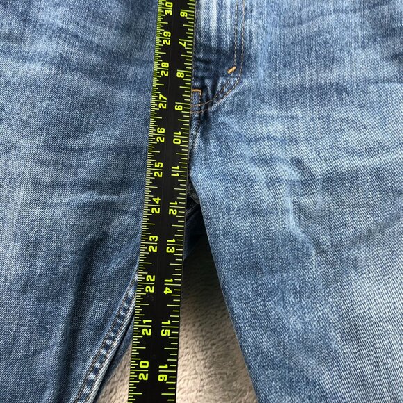 Levi's Mens Jeans Size 38x32 502 Slim Straight Classic Casual Blue Denim Pockets - Picture 5 of 13